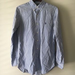 Ralph Lauren Classic Fit Striped Shirt Size Small